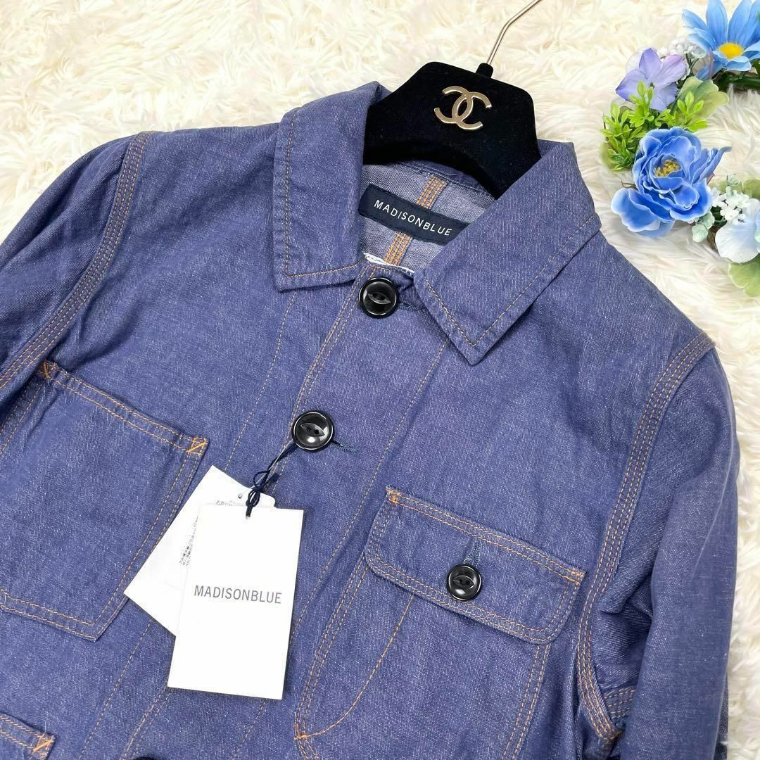 MADISONBLUE 新品タグ付き⭐️MADISONBLUE ショートカバーオール