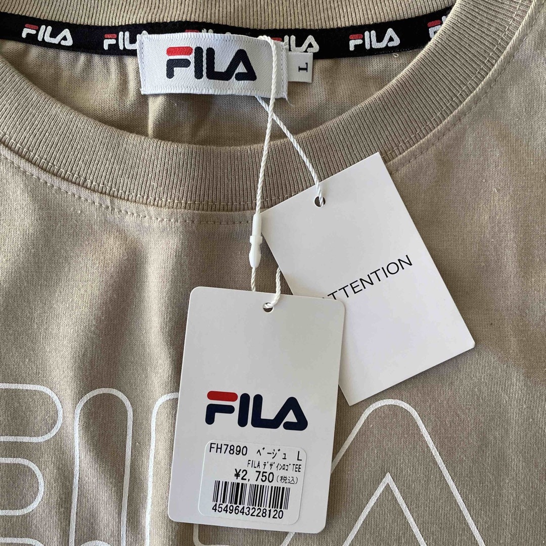 FILA(フィラ)のFILA Tシャツ　新品 メンズのトップス(Tシャツ/カットソー(半袖/袖なし))の商品写真