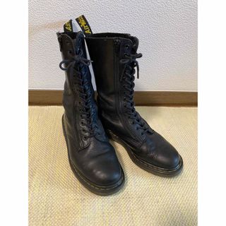 ドクターマーチン(Dr.Martens)の【白桃さま専用】Dr.Martens 14ホール 両側ジップ 25-25.5(ブーツ)