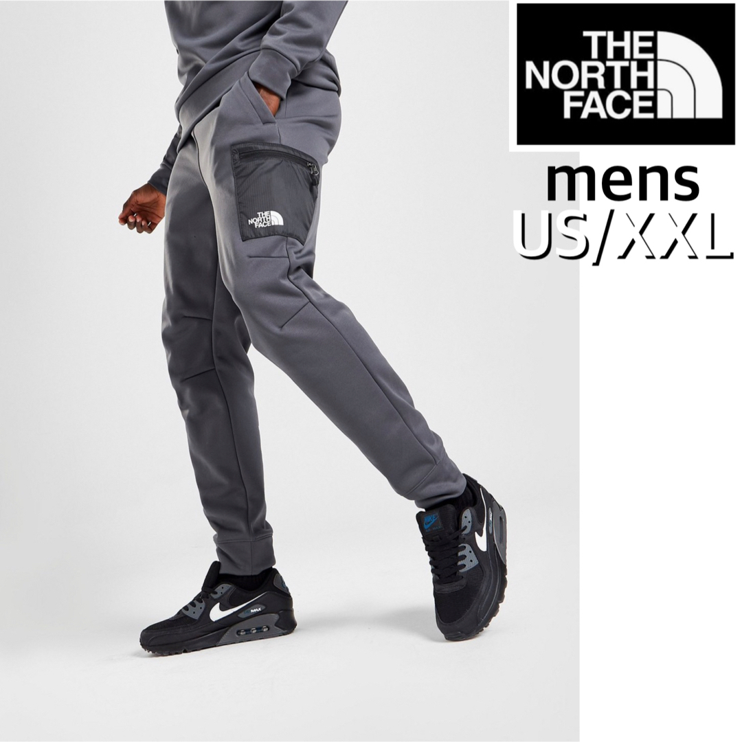 【海外限定】TNF ジョガーパンツ メンズ  グレー　US/XL 日本サイズ3L