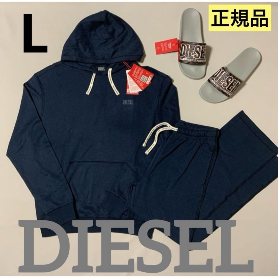 DIESEL(ディーゼル)の洗練されたデザイン　DIESEL　Umset-Aramis-H　L メンズのトップス(スウェット)の商品写真