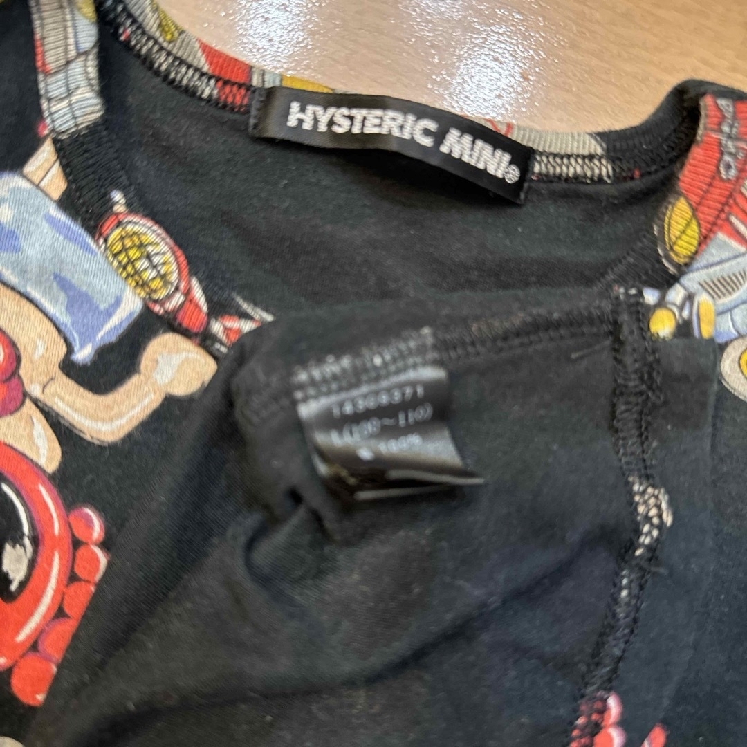 HYSTERIC MINI(ヒステリックミニ)のヒスミニ　チュニックワンピース100〜110サイズ キッズ/ベビー/マタニティのキッズ服女の子用(90cm~)(ワンピース)の商品写真