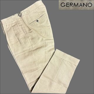 GERMANO - J6298美品ジェルマーノ サイドアジャスターツープリーツ ...