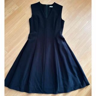 フォクシー(FOXEY) ひざ丈ワンピース(レディース)(ブルー・ネイビー