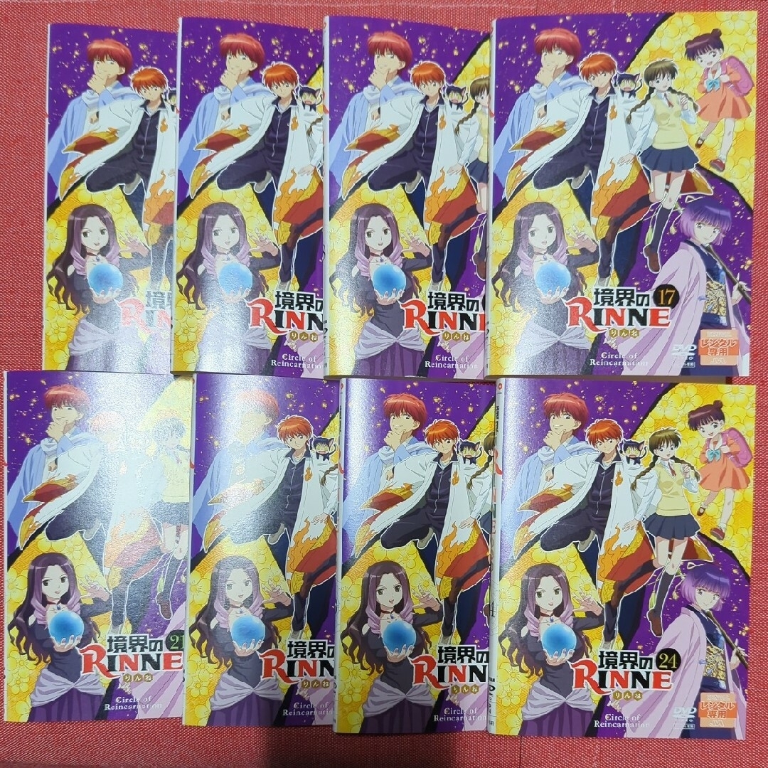 境界のRINNE　DVD   レンタル落ち　全24巻セット　高橋留美子 2