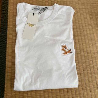 メゾンキツネ(MAISON KITSUNE')のメゾンキツネ　Lサイズ　シャツ(Tシャツ/カットソー(半袖/袖なし))