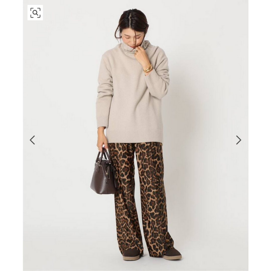 DEUXIEME CLASSE(ドゥーズィエムクラス)のタグ付・ドゥーズィエムクラスのleopard easy パンツ レディースのパンツ(その他)の商品写真