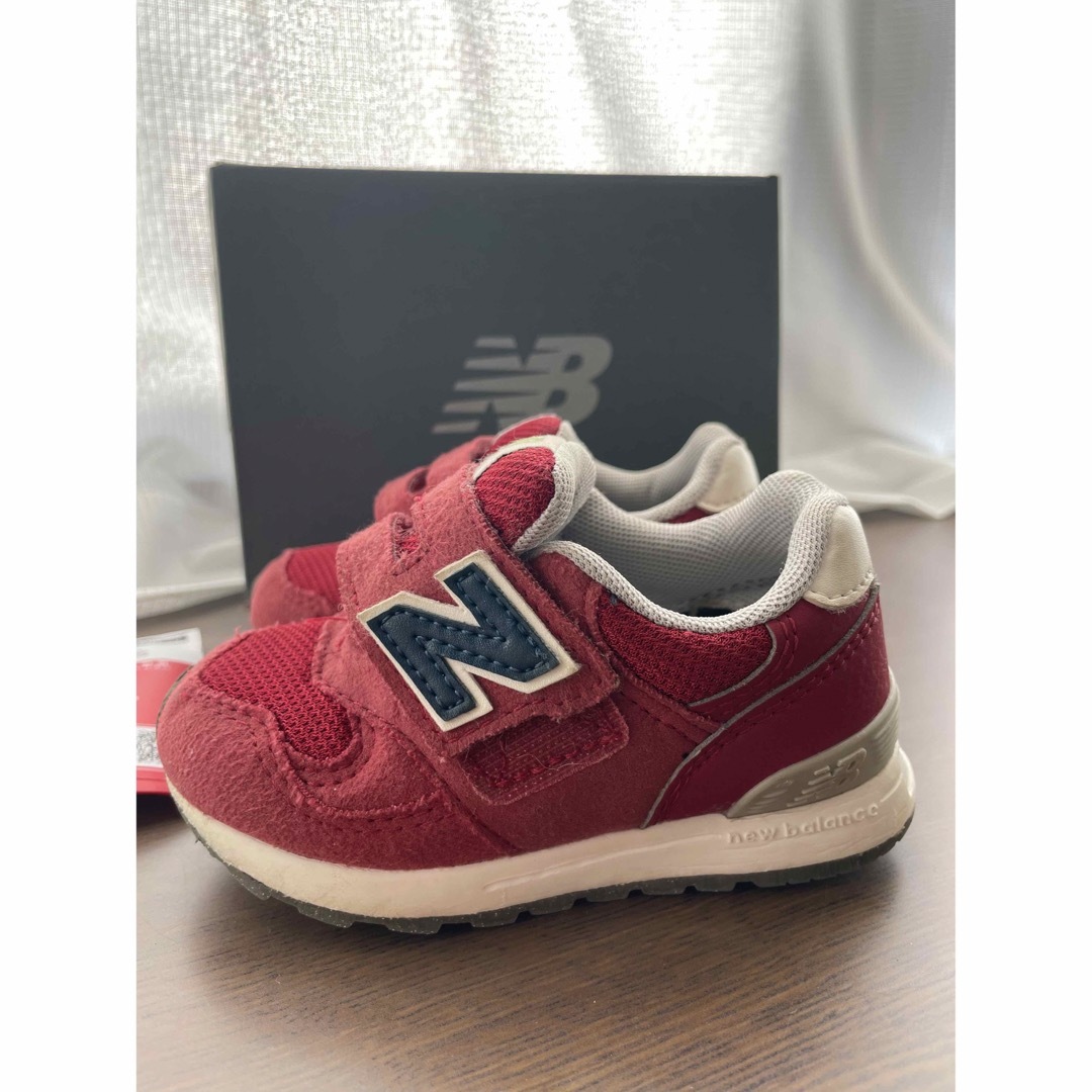 New Balance(ニューバランス)のニューバランス313　13.0㎝　スニーカー　赤 キッズ/ベビー/マタニティのベビー靴/シューズ(~14cm)(スニーカー)の商品写真