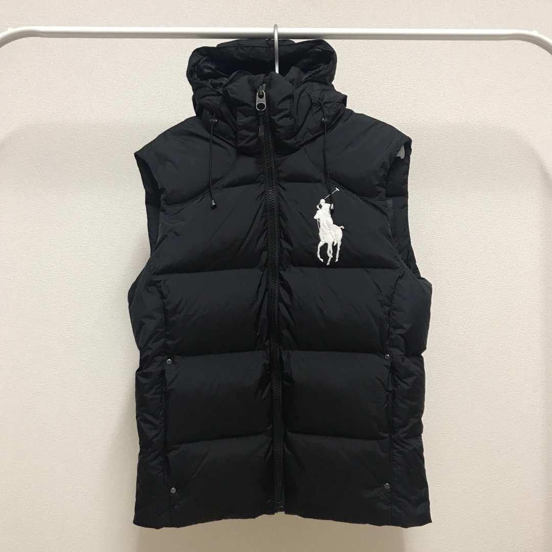 POLO RALPH LAUREN ダウンベスト L ブラック ビッグポニー - ダウン POLO RALPH LAUREN ダウンベスト L ブラック ビッグポニー - ダウン