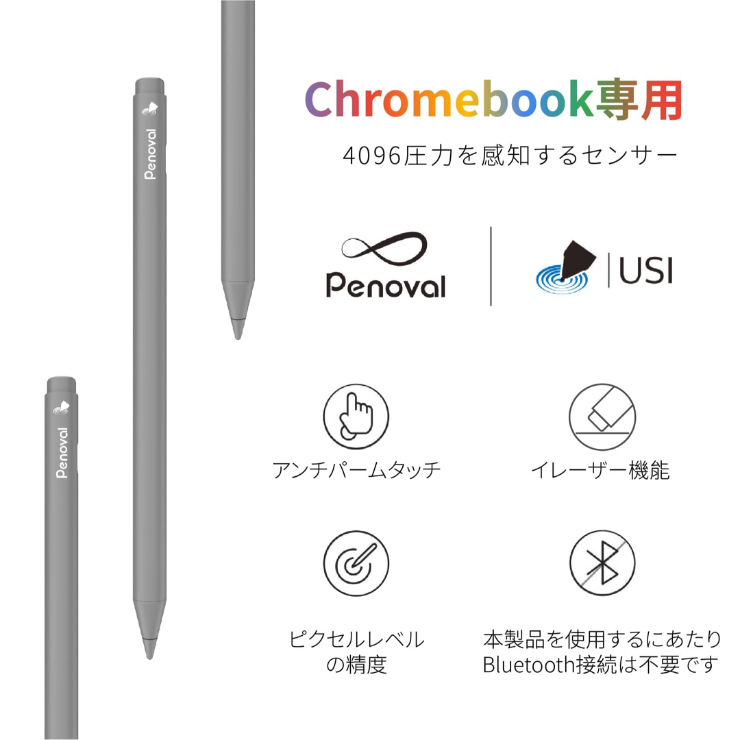 Chromebook用 スタイラスペン Stylus Pen USI 702