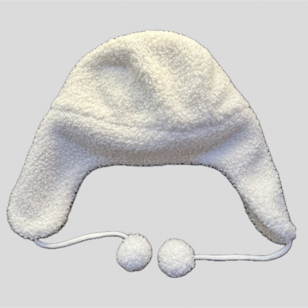 GAP(ギャップ)のGAP ギャップ 新品未使用 ボア フライトキャップ ホワイト レディースの帽子(その他)の商品写真