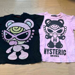 ヒステリックミニ(HYSTERIC MINI)のヒスミニ　半袖2枚セット(Tシャツ/カットソー)