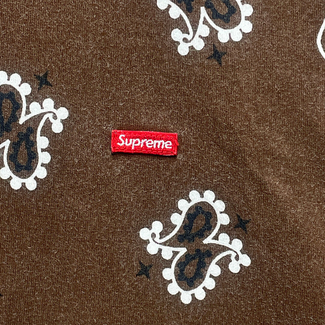 Supreme Small Box Tee Bandana Black バンダナ