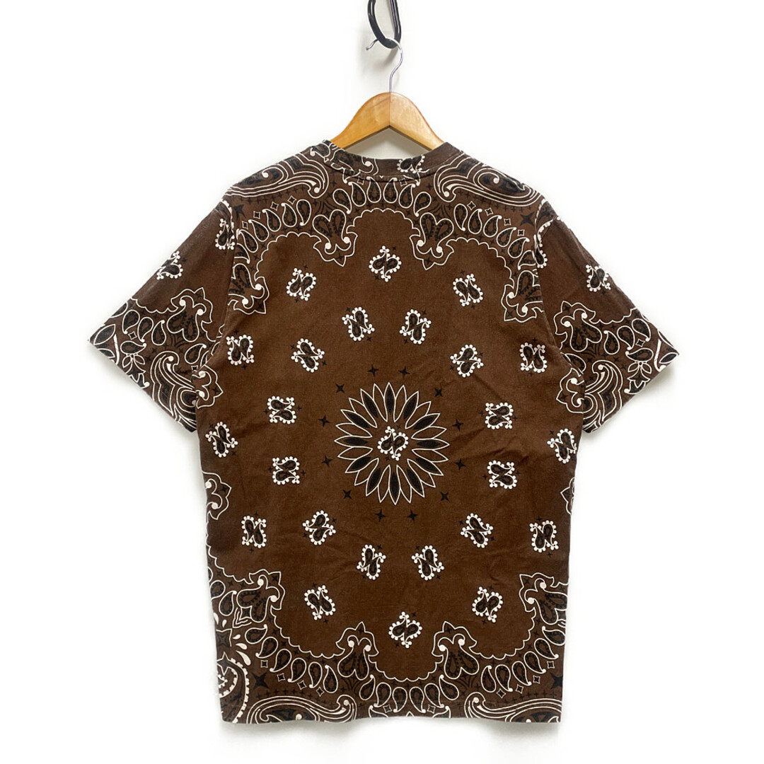 supreme Small Box Tee Brown Bandana L