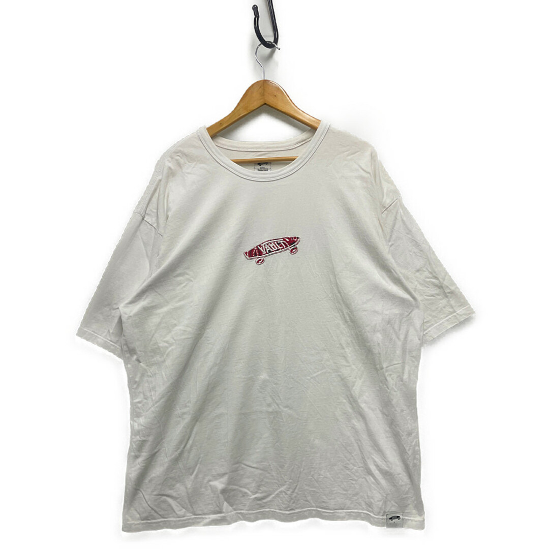 VANS(ヴァンズ)のVANS バンズ × BEDWIN ベドウィン VAULT 半袖Ｔシャツ 白 サイズ XXL 正規品 / B4449 メンズのトップス(Tシャツ/カットソー(半袖/袖なし))の商品写真