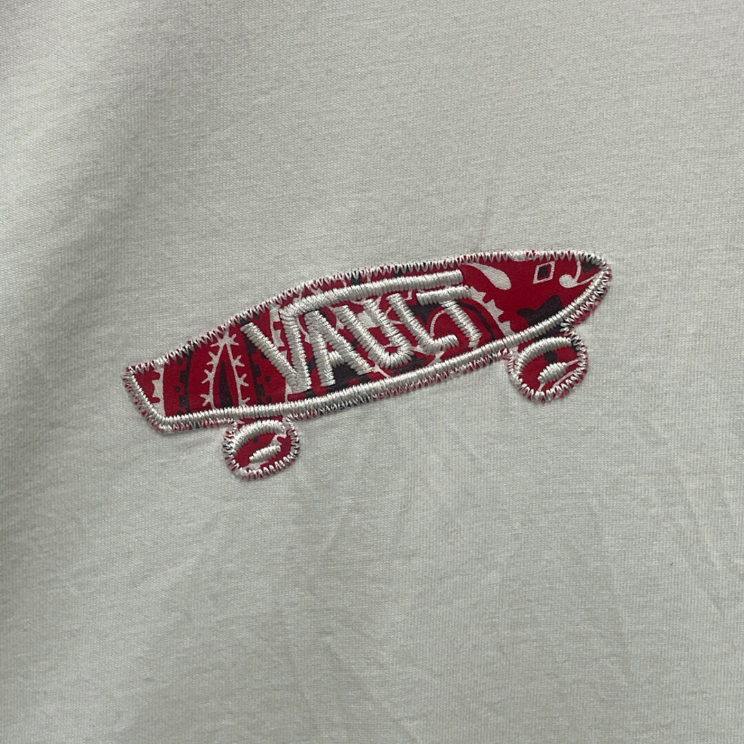 VANS(ヴァンズ)のVANS バンズ × BEDWIN ベドウィン VAULT 半袖Ｔシャツ 白 サイズ XXL 正規品 / B4449 メンズのトップス(Tシャツ/カットソー(半袖/袖なし))の商品写真