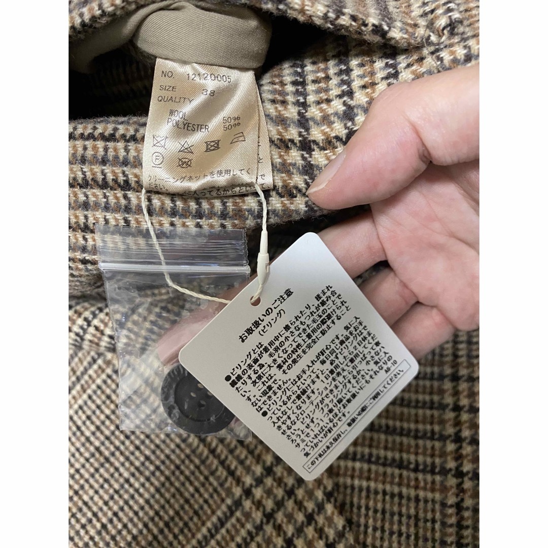 TODAYFUL - todayful Soutiencollar Check Coat 38の通販 by ここ's