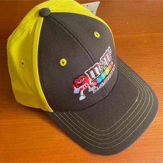 NASCAR ナスカー　レーシングキャップ　m&m’s カイル ブッシュ B/Y(キャップ)