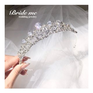 bride me ティアラ(ヘッドドレス/ドレス)