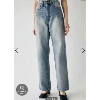 マウジー(moussy)の🥲様専用moussy  HW DAMAGE LOOSE STRAIGHT(デニム/ジーンズ)