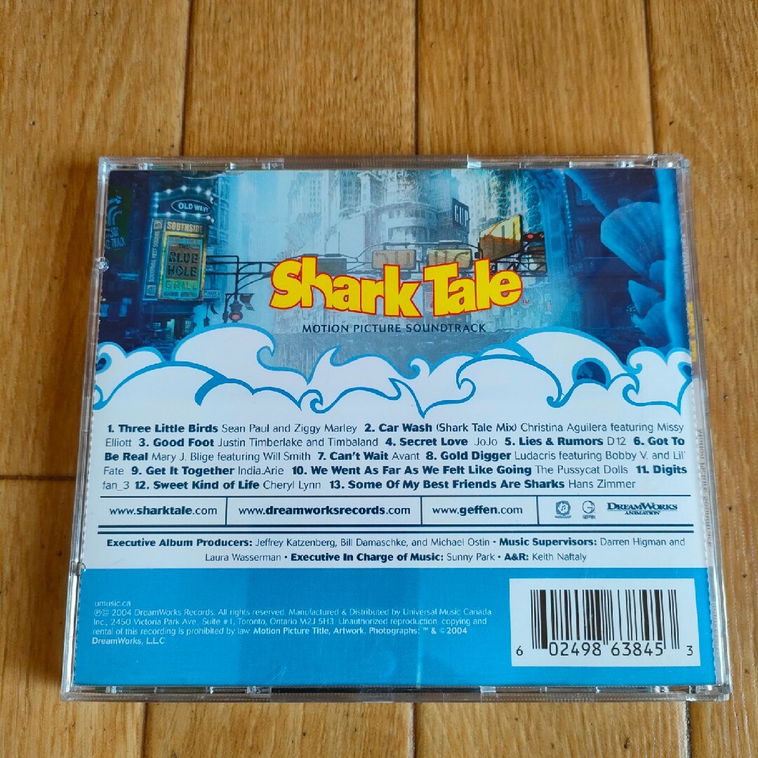 カナダ盤 廃盤 シャーク・テイル サウンドトラック OST Shark Tale エンタメ/ホビーのCD(映画音楽)の商品写真