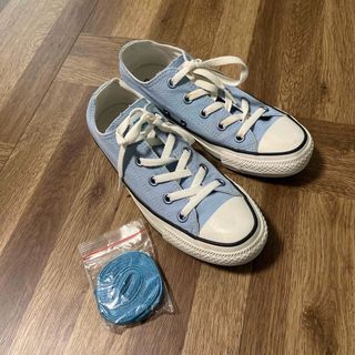 オールスター(ALL STAR（CONVERSE）)のオールスター　コンバース　水色　23cm(スニーカー)