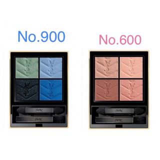 イヴサンローランボーテ(Yves Saint Laurent Beaute)のYSL クチュールミニクラッチ #900 #600 イヴ・サンローラン(アイシャドウ)