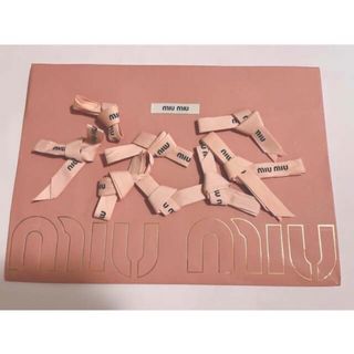 ミュウミュウ(miumiu)の紗栄子愛用❤︎miu miu❤︎ミュウミュウ  リボン8本セット(カチューシャ)