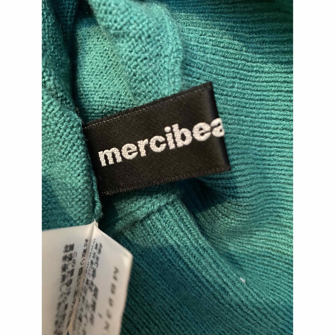 mercibeaucoup(メルシーボークー)の値下mercibeaucoup メルシーボークーニット セーター クマ耳フーディ レディースのトップス(ニット/セーター)の商品写真