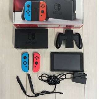 動作確認済み】Nintendo Switch 本体+周辺フルセット-