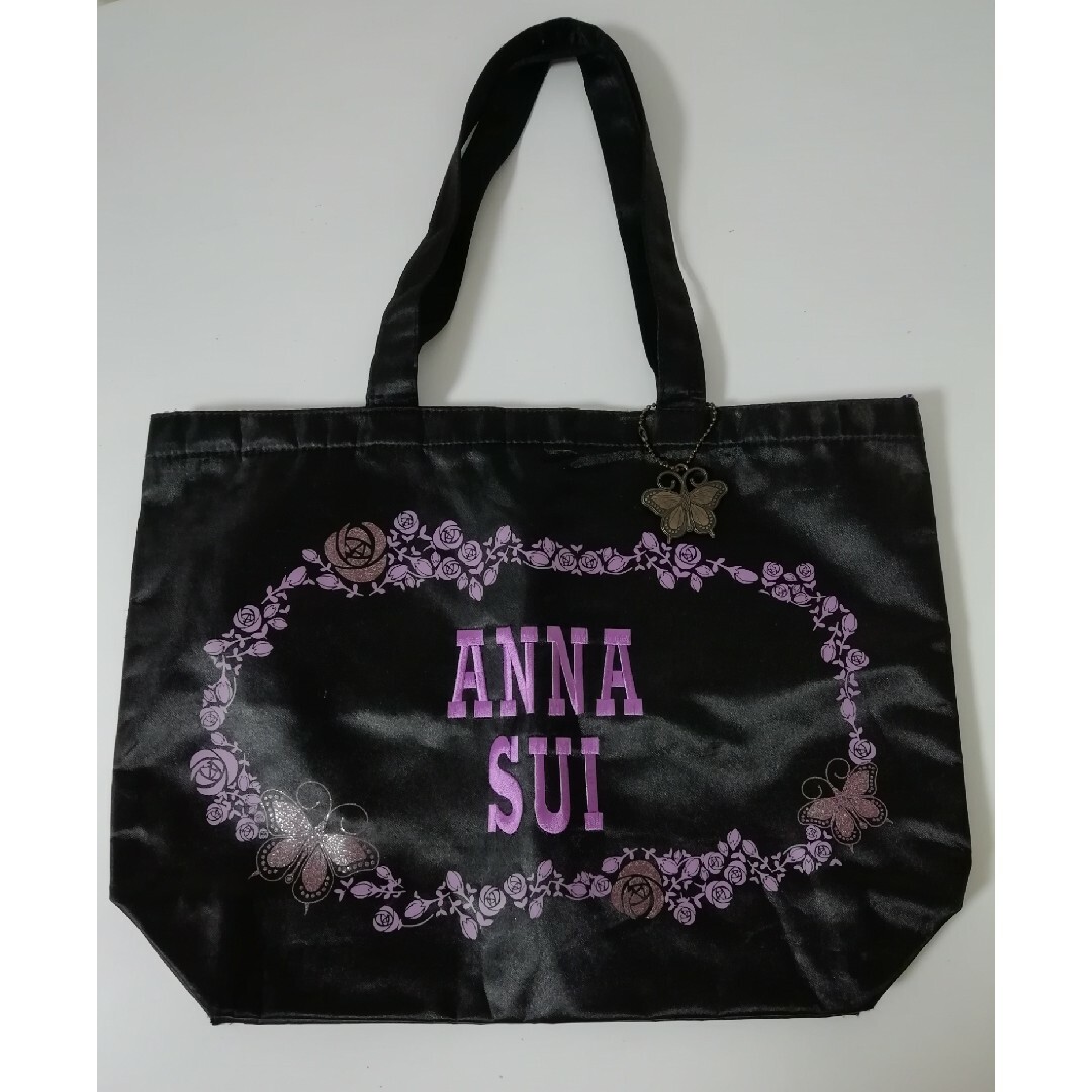 ANNA SUI(アナスイ)の【チャーム付】アナスイ　ビッグ巾着トートバッグ レディースのバッグ(トートバッグ)の商品写真