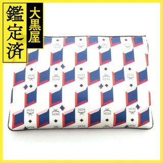 希少 MCM クラッチバッグ レオパード柄