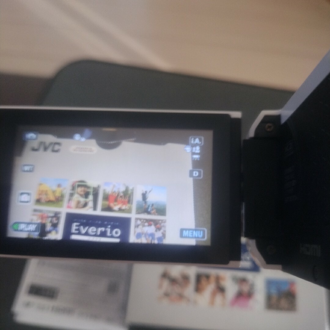 JVC GZ-F100-Wエブリオ ビデオカメラ 4