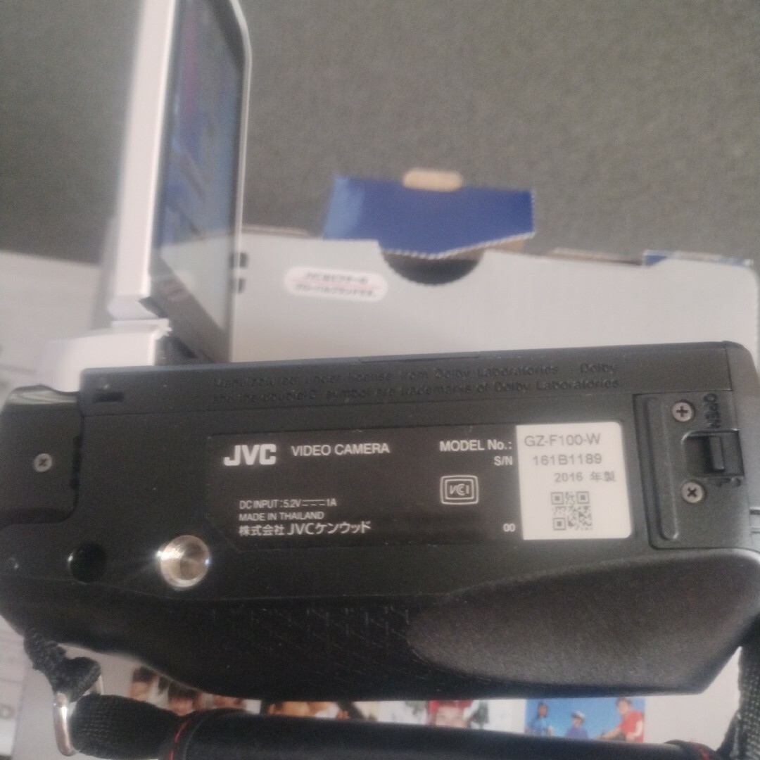 JVC GZ-F100-Wエブリオ ビデオカメラ 5