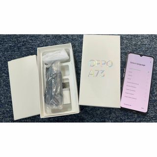 オッポ(OPPO)の新品同様OPPO A73  ダイナミック オレンジ  64GB SIMフリー(スマートフォン本体)