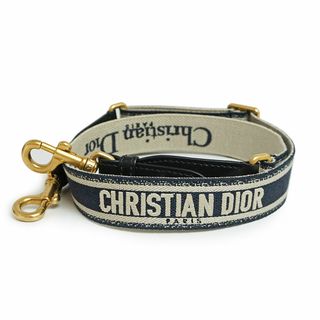 Christian Dior クリスチャンディオール サドルバッグ MU0060 トロッター ネイビー ゴールド金具 美品  53301