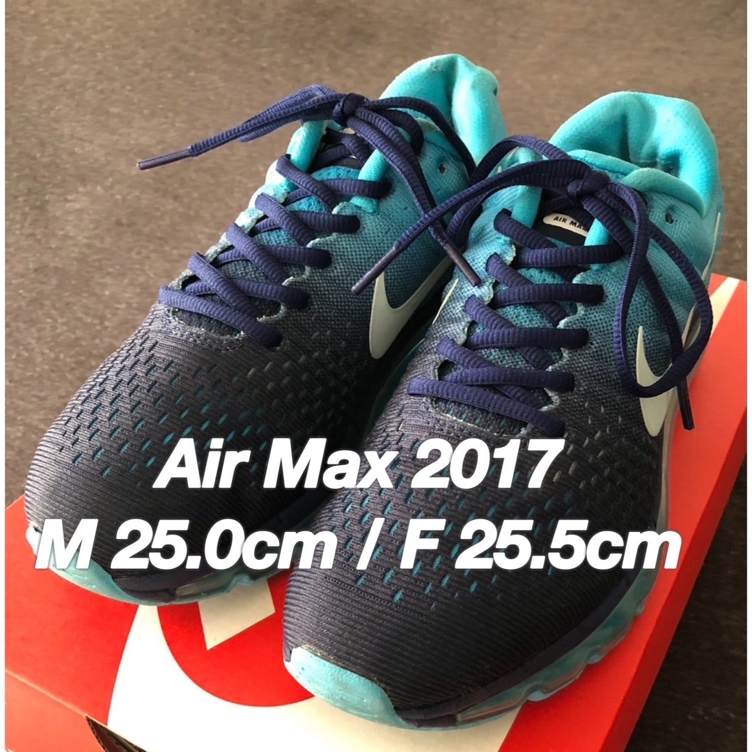 NIKE(ナイキ)のNIKE AIR MAX エアマックス 2017 M25.0cm/F25.5cm レディースの靴/シューズ(スニーカー)の商品写真