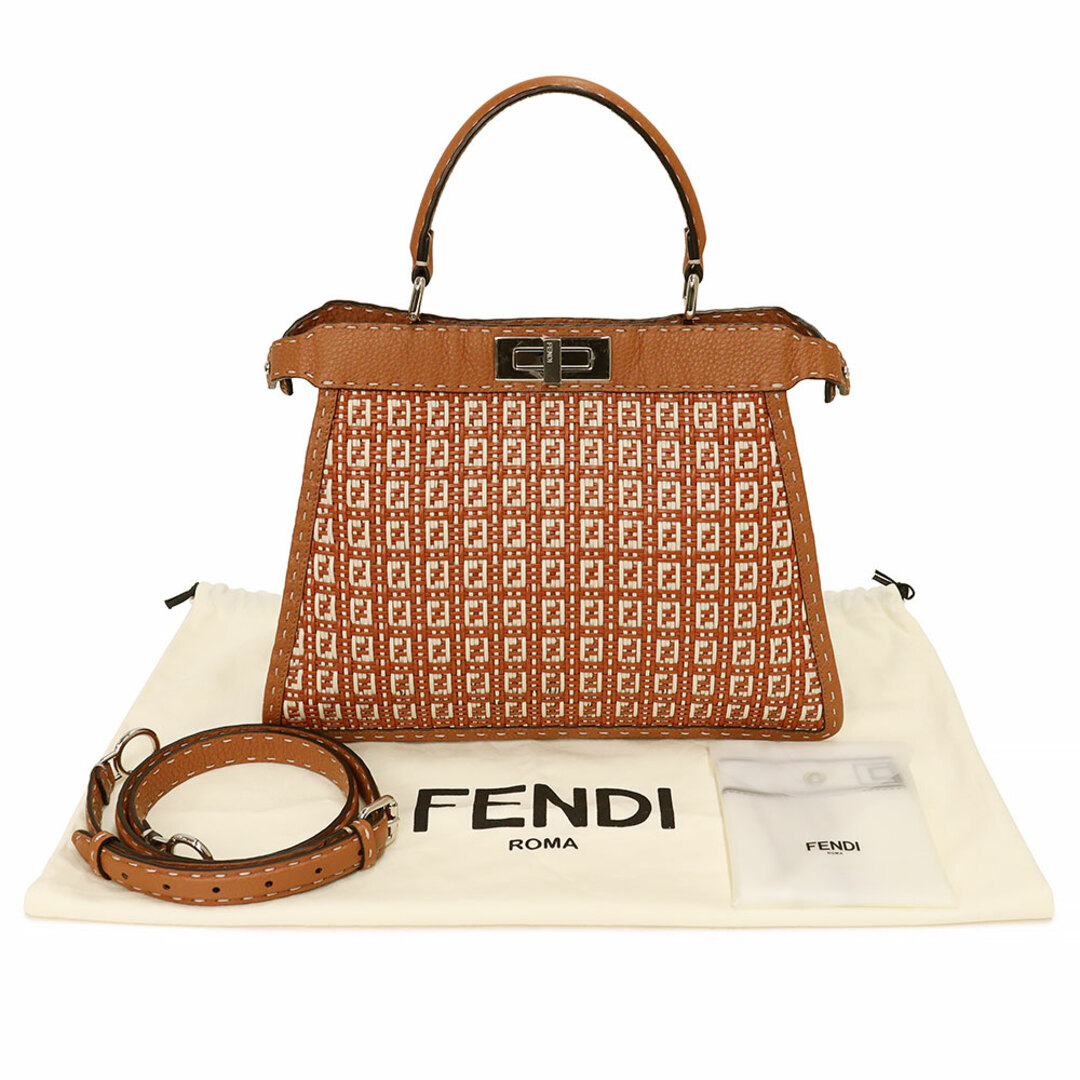 FENDI  ピーカブーセレリアローマンレザーバッグ  お値下げ価格です