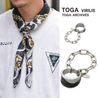 新品 定価1.2万円 TOGA VIRILIS 2022AW スカーフリング