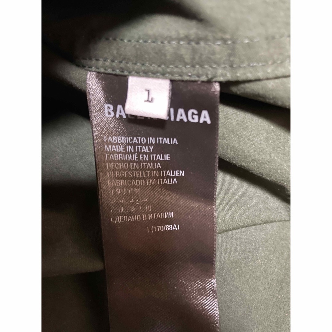 Balenciaga(バレンシアガ)のbalenciaga オーバーサイズ ドッキングTシャツ 再構築 カーキ メンズのトップス(Tシャツ/カットソー(七分/長袖))の商品写真