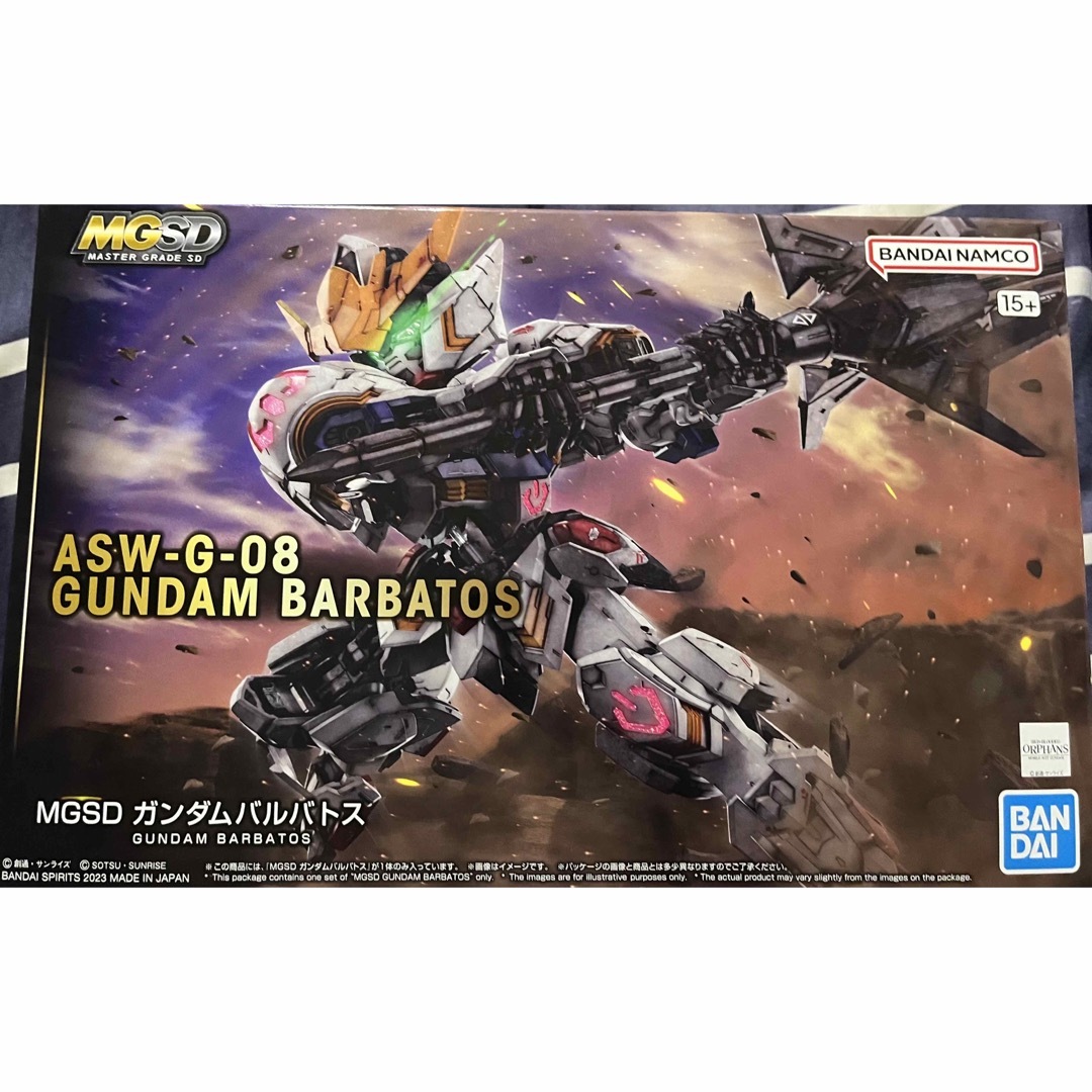 新品未開封　MGSD ガンダムバルバトス　ASW-G-08