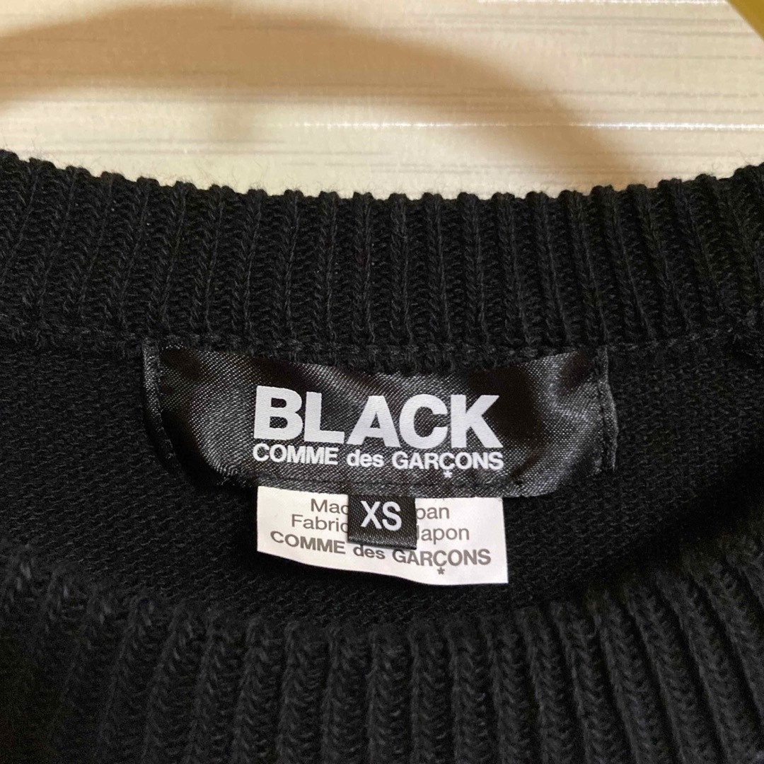 BLACK COMME des GARCONS(ブラックコムデギャルソン)のブラックコムデギャルソン　ニット　ハート レディースのトップス(ニット/セーター)の商品写真