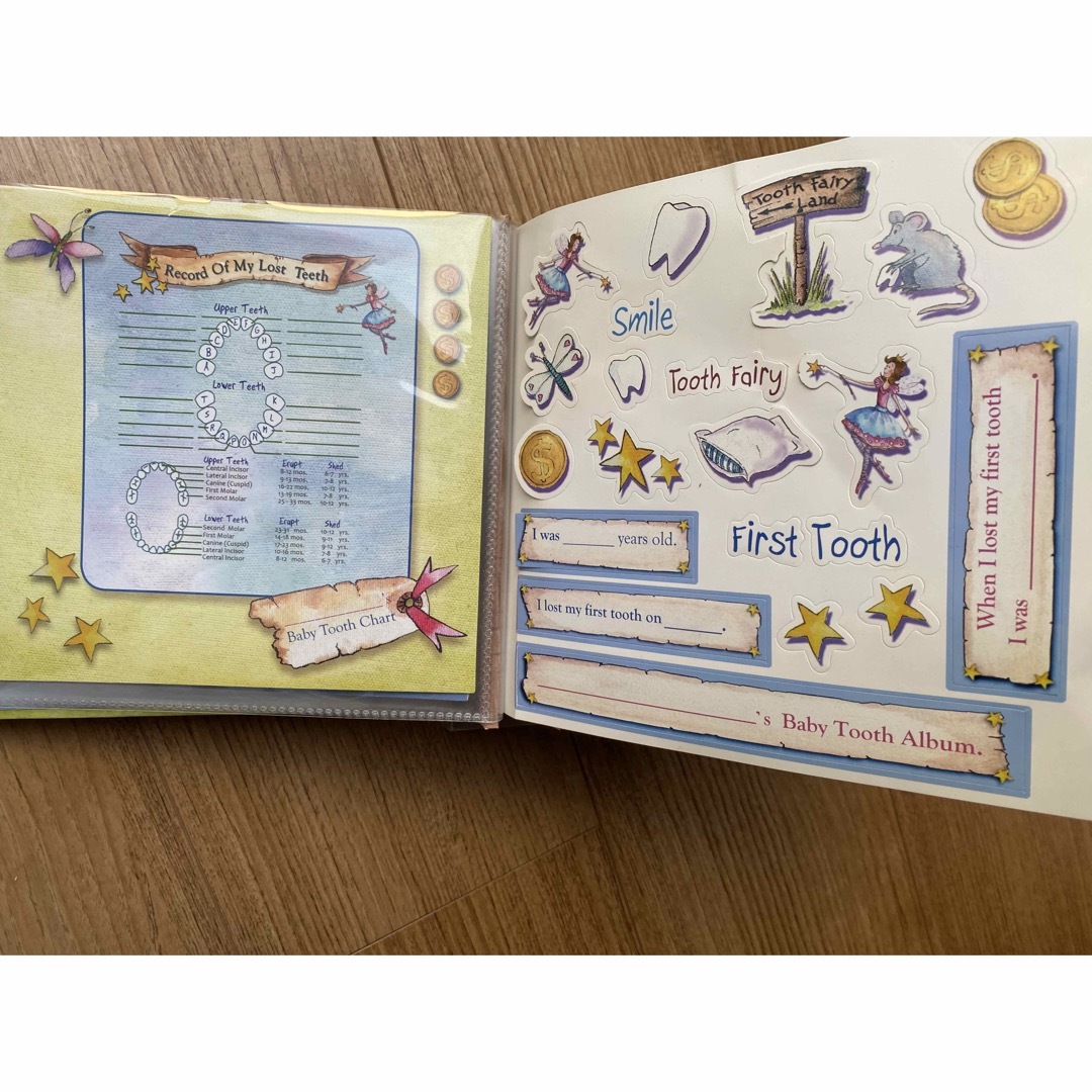 My  Baby Tooth Album キッズ/ベビー/マタニティのメモリアル/セレモニー用品(アルバム)の商品写真