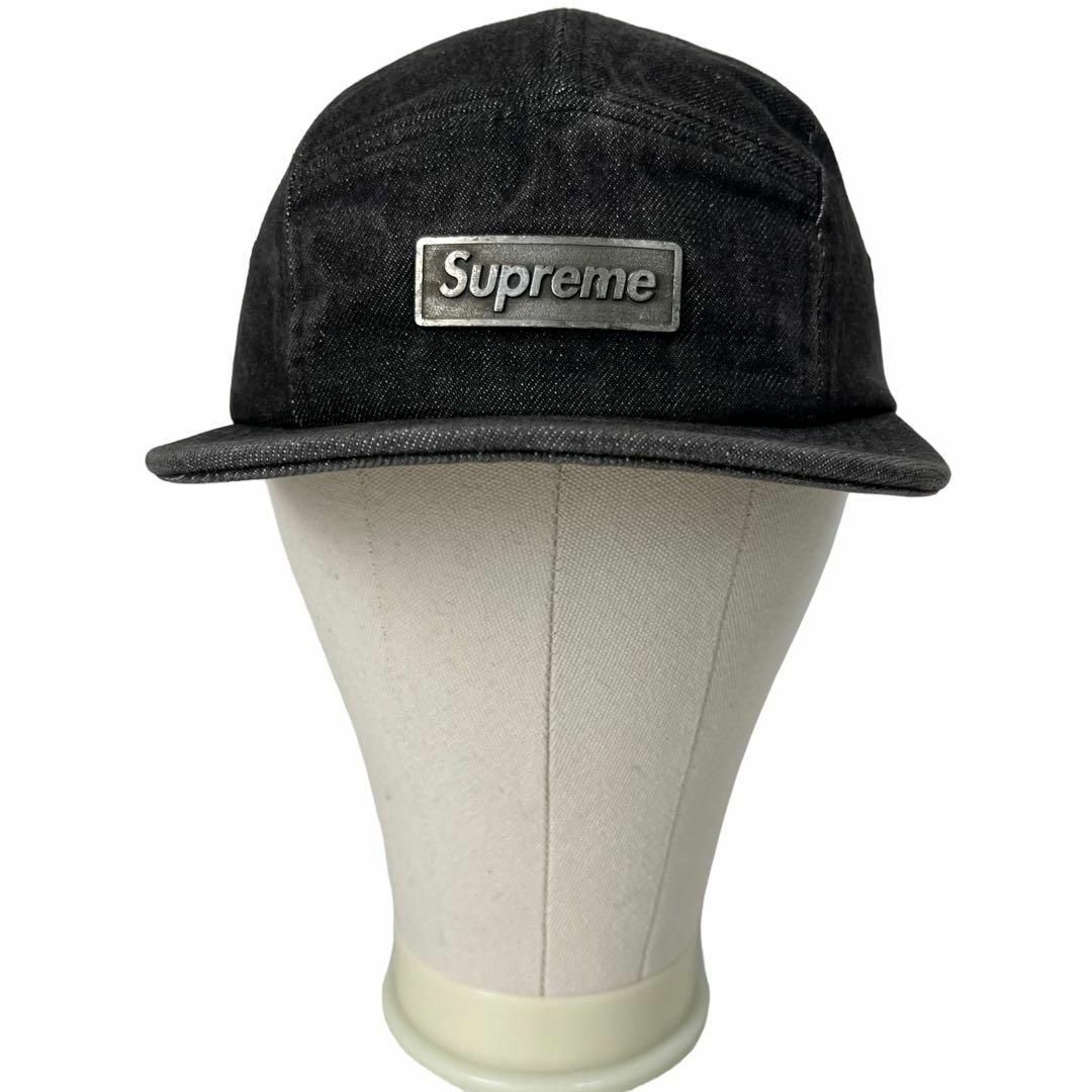 4601 Supreme 18SS Metal Plate Camp Cap