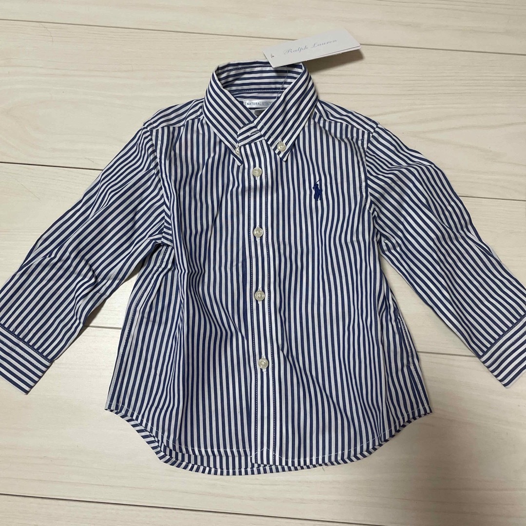 Ralph Lauren(ラルフローレン)の新品未使用　ラルフローレン　シャツ　サイズ80 キッズ/ベビー/マタニティのベビー服(~85cm)(シャツ/カットソー)の商品写真