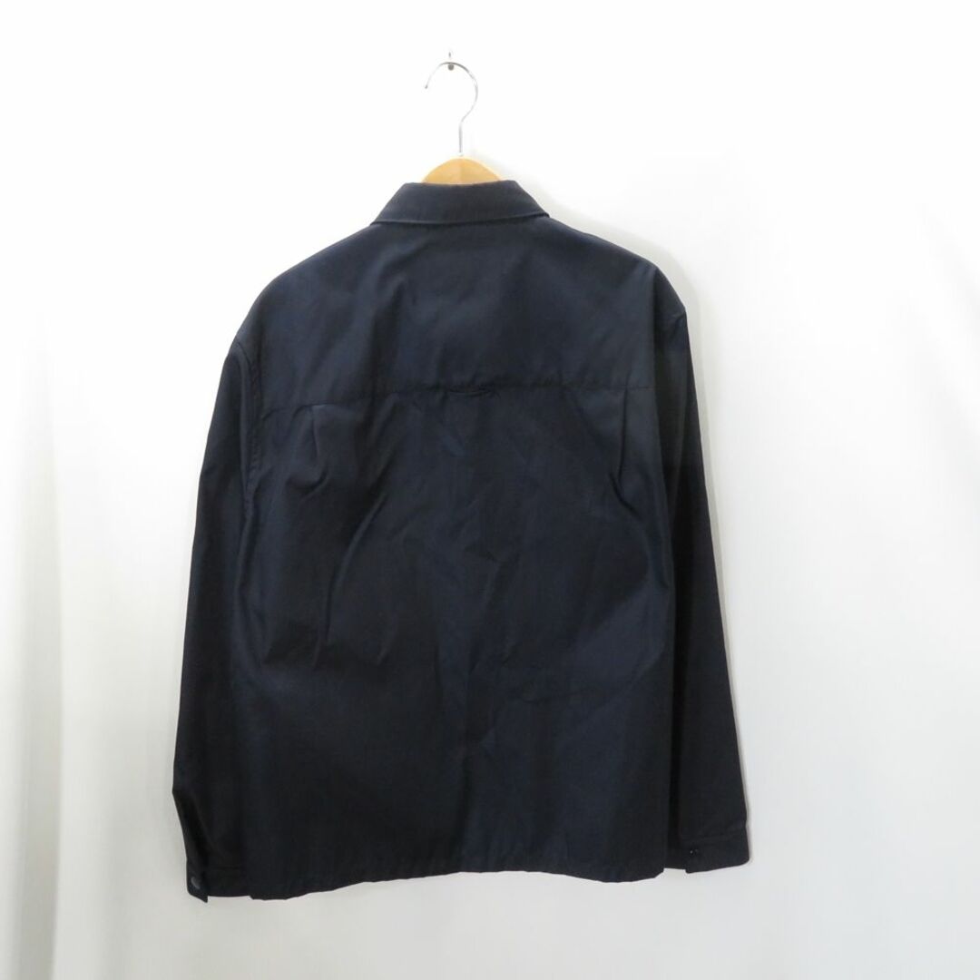 PRADA 20aw RE-NYLON BIG SHIRT NAVY Size-L SC514