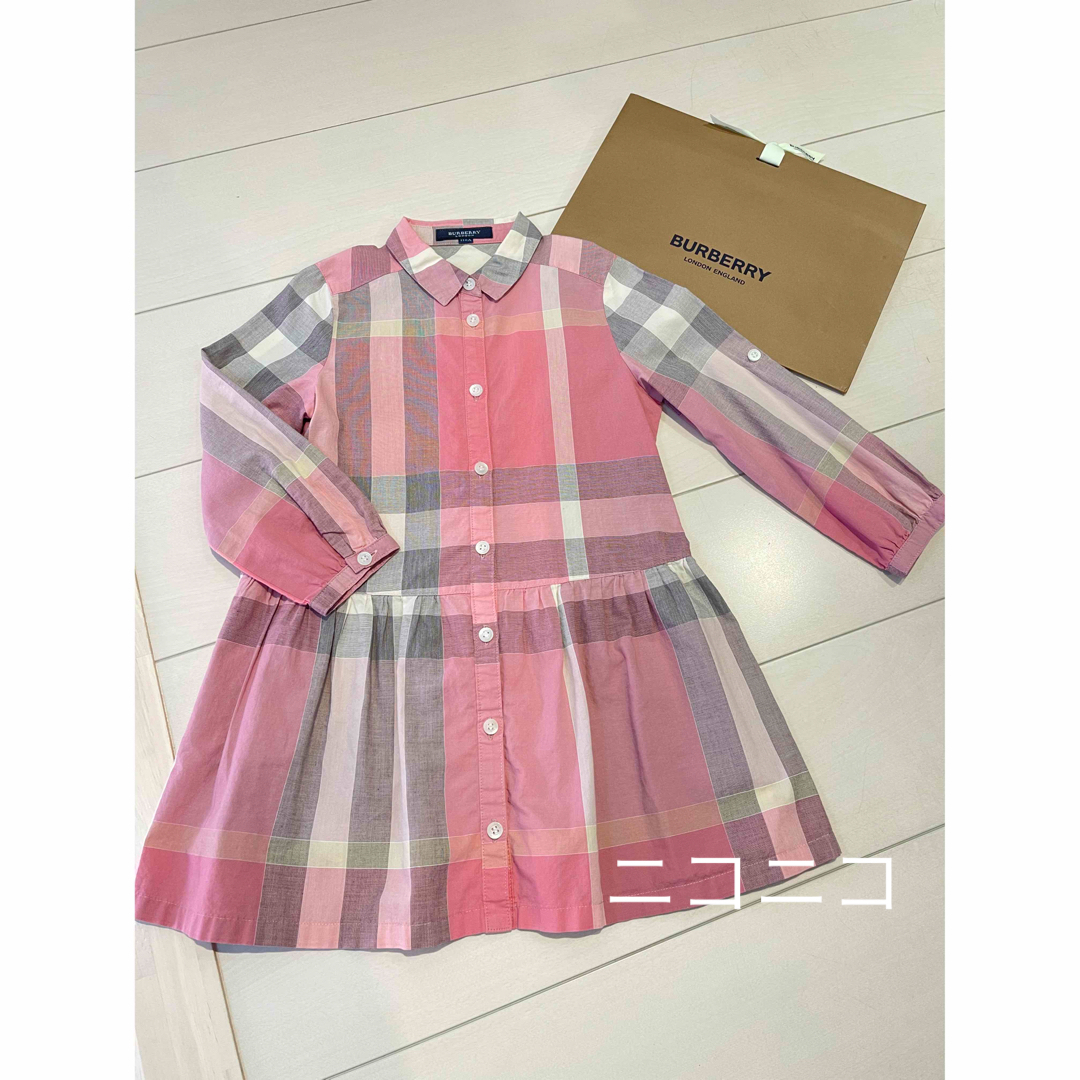 BURBERRY - バーバリー♡キッズワンピース チュニック 4Y/110㎝ 美品