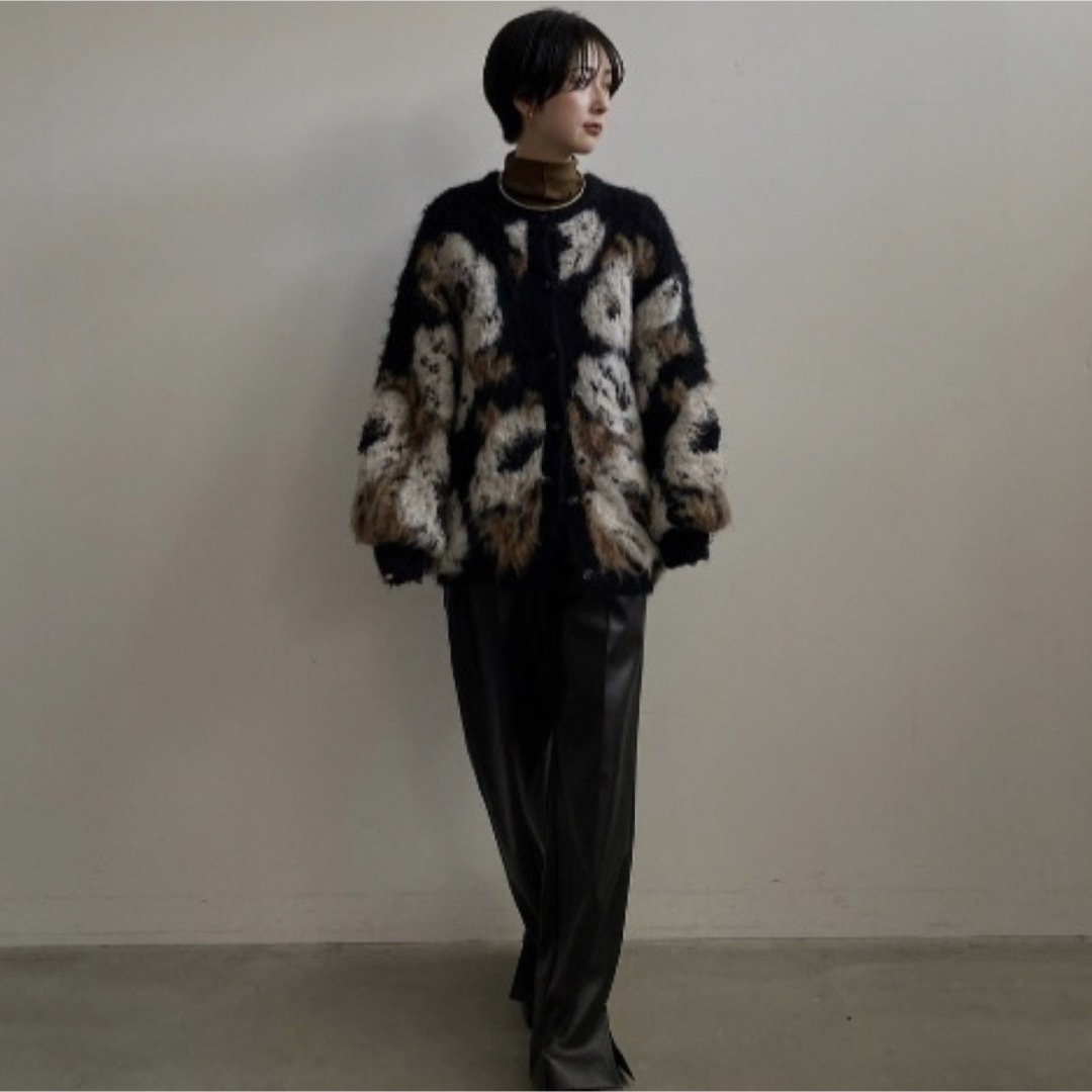 Ameri VINTAGE - Ameri VERONICA JACQUARD KNIT CARDIGANの通販 by