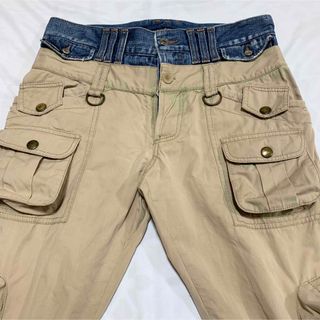 DOLCE \u0026 GABBANA 06ss Hybrid Cargo カーゴパンツ特筆すべき傷は御座いません