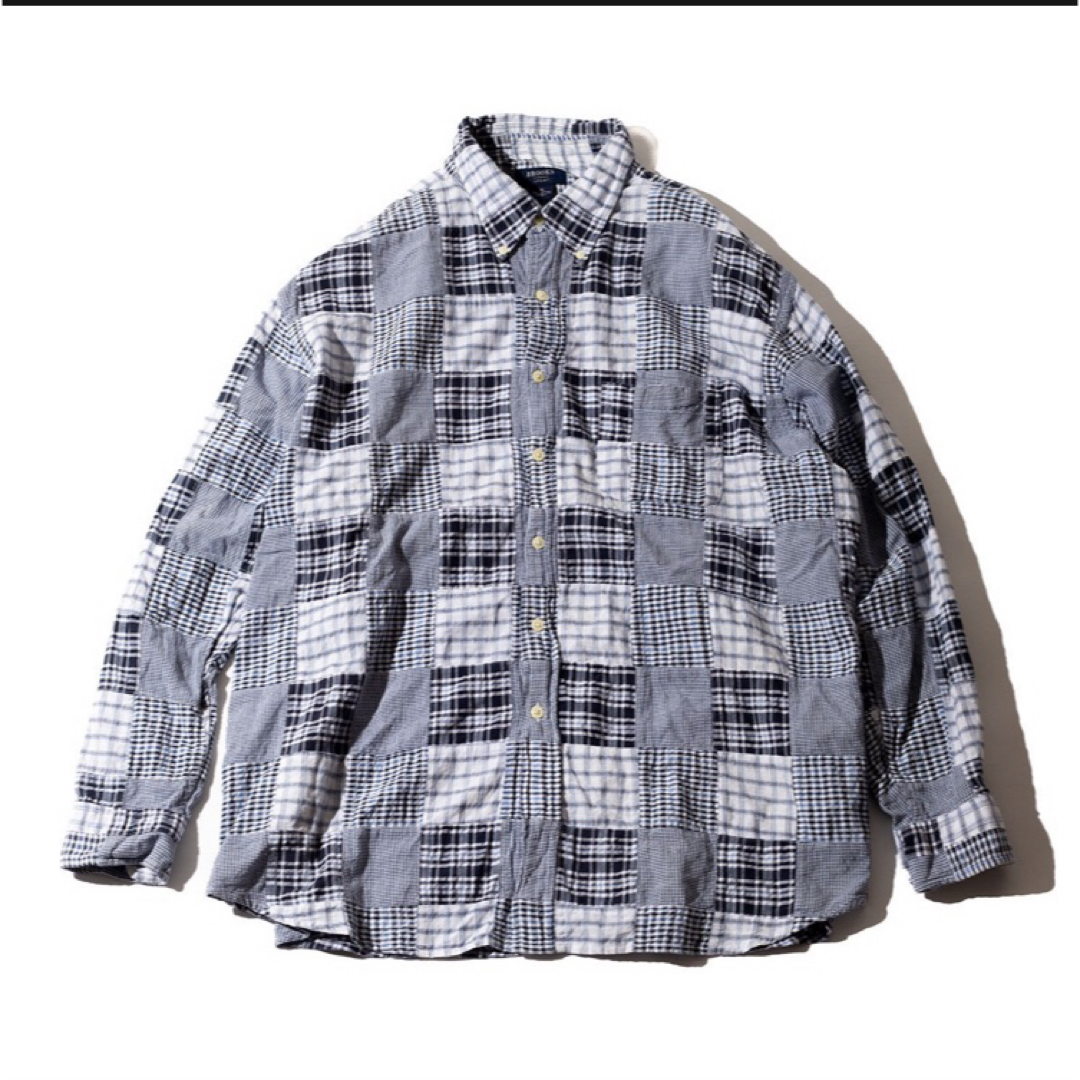 Brooks(ブルックス)のVINTAGE BROOKS PATCHWORK SHIRTS メンズのトップス(シャツ)の商品写真